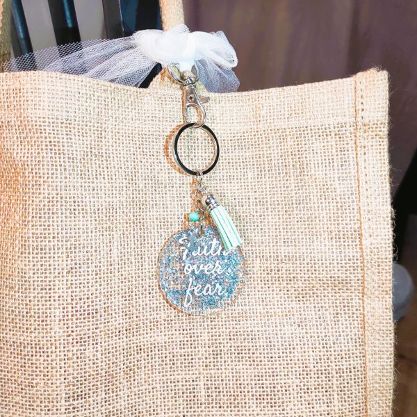 Privjesak s porukom - Faith over fear