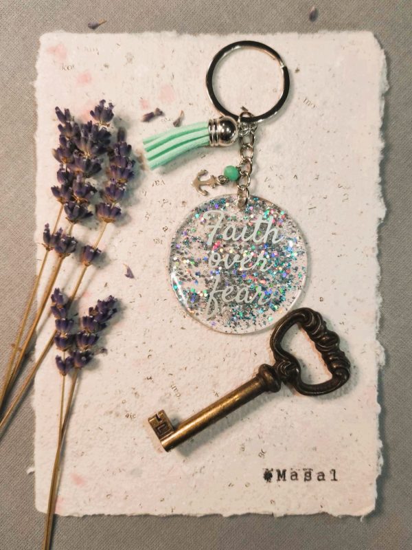 Privjesak s porukom - Faith over fear