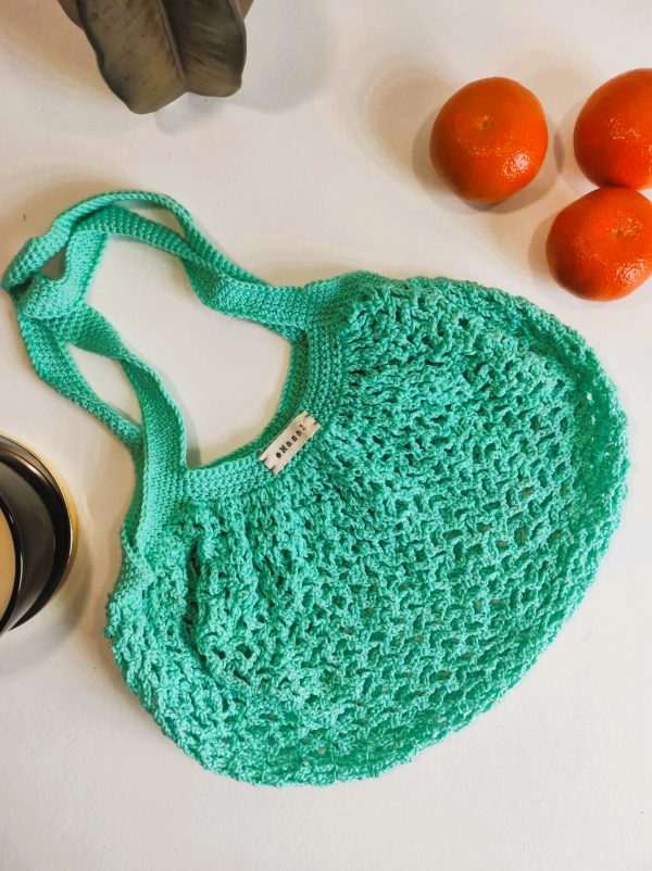 turquoise Farmers Market torba - Turquoise