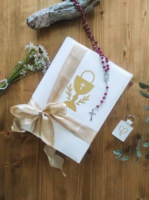 Navlaka za Bibliju za Prvu pričest - Bijela