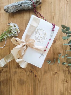 Navlaka za Bibliju za Krizmu – Bijela