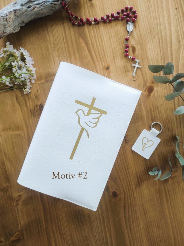 Navlaka za Bibliju za Krizmu – Bijela