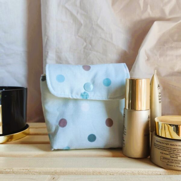 Poppy puff pouch (2) Poppy pouch - Sea Dots